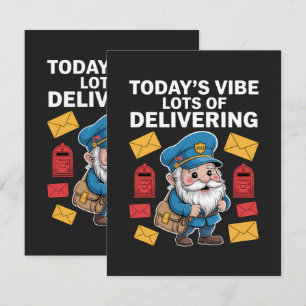 Carte Gnomes postiers Courrier
