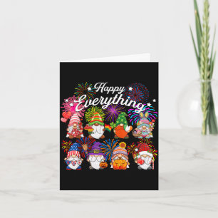 Carte Gnomes tout joyeux pour chaque année chaque fêteJo