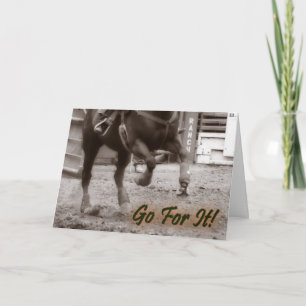 Carte Go For It Graduation/New Job Greeting Card