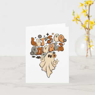 Carte Go Ghouls Halloween Ghost
