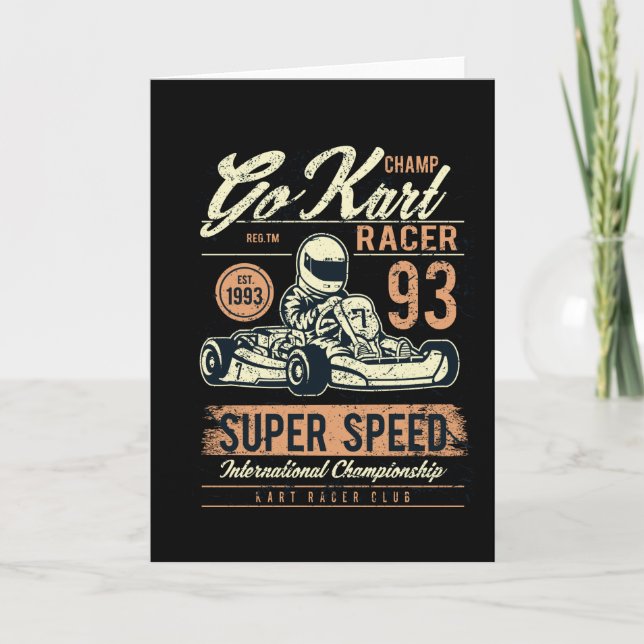 Carte Go Kart (Devant)
