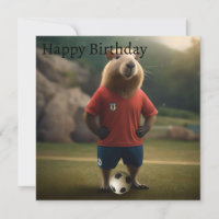 "Goal-Scoring Capybara : The Ultimate Soccer Star