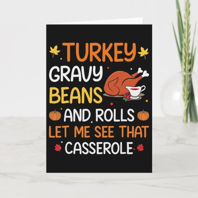 Carte Gobble jusqu'à ce que vous tourbillonnez la Turqui (Devant)