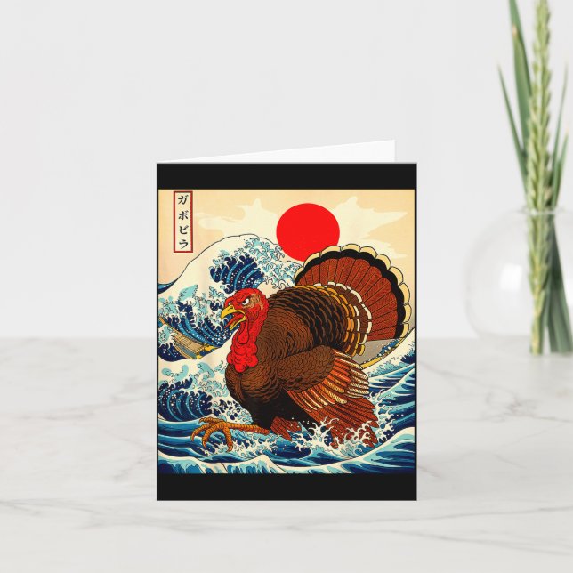 Carte Gobblezilla Turkey Funny Thanksgiving For Men Wome (Devant)