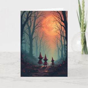 Carte Goblins et Halloween de la lune de feu