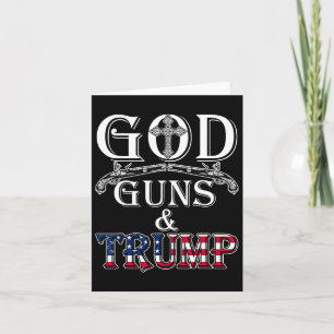Carte God Guns Et Trump Shirt 2e Amendement T Shirt Tru