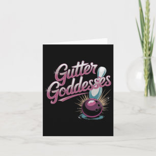 Carte Goddesses de gouttes Drôle femmes qui corresponden