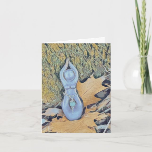 Carte Godess in the Autumn Woods Toutes les Occassions (Devant)