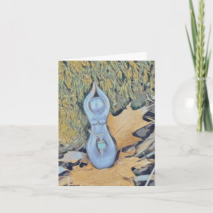 Carte Godess in the Autumn Woods Toutes les Occassions