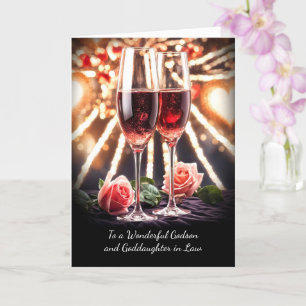 Carte Godson et sa fille Godgirl en droit Anniversaire