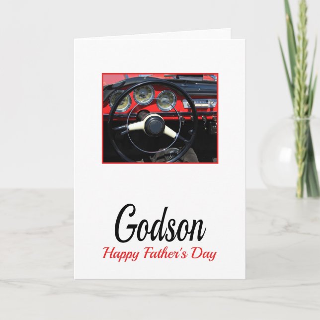 Carte Godson Happy Fête des pères (Devant)