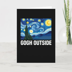 Carte Gogh amant extérieur nature inspiration étoile