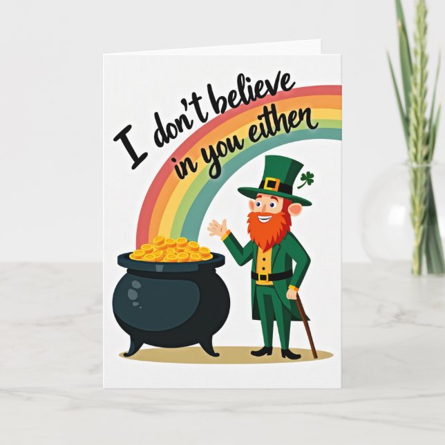 Carte Gold du Leprechaun Arc-en-Ciel (Devant)