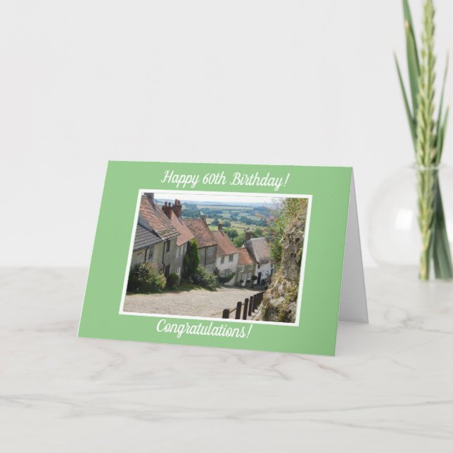 Carte Gold Hill, Shaftesbury, Dorset, Angleterre (Devant)