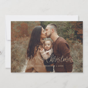 Carte Gold Joyeux Noël