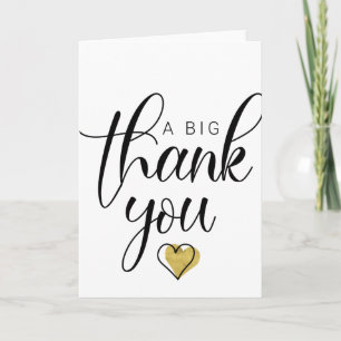 Carte Gold Un Grand Merci Merci Clipart Merci Donc