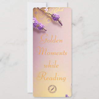Carte Golden Bookmark Mel Mae Schmidt Stationery