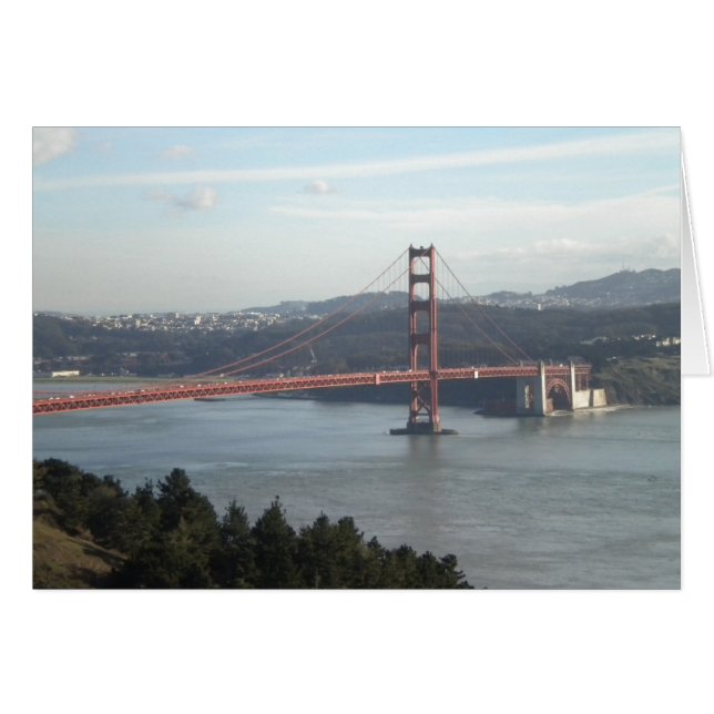 Carte Golden Gate (Devant horizontal)