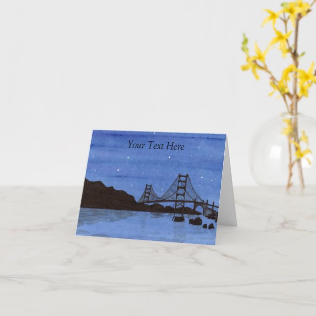 Carte Golden Gate (Fleur jaune)
