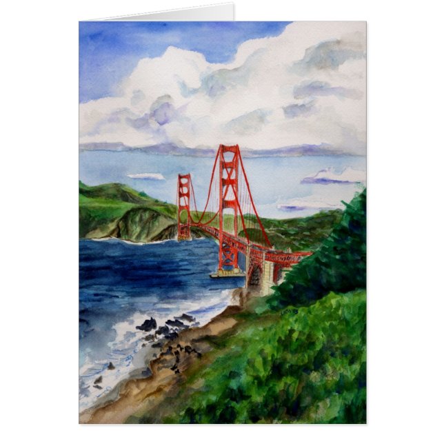 Carte Golden Gate Bridge (Devant)