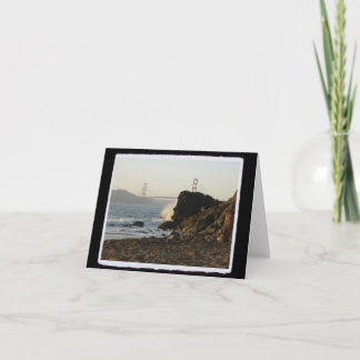 Carte Golden Gate de plage de la Chine