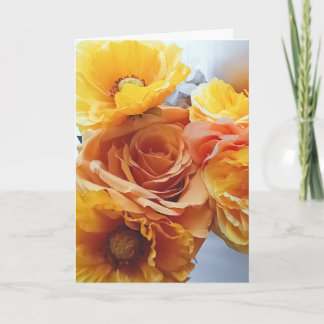 Carte Golden Hour Bloom Greeting Card