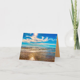 Carte Golden Light at Sea Card 
