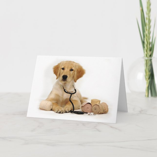 Carte Golden Puppy Doctor (Devant)