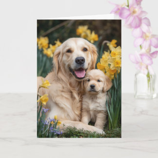 Carte Golden Retriever Mom Mother’s Day Love