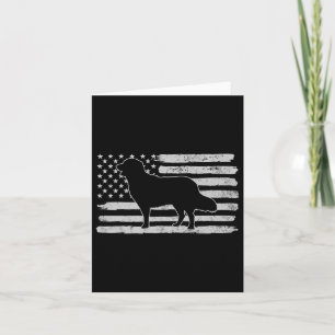 Carte Golden Retrievers Chien Drapeau Usa 4 Juillet 