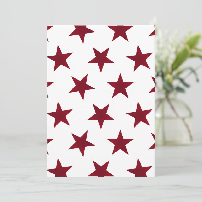 Carte Golden Stars Motif 7 (Debout devant)
