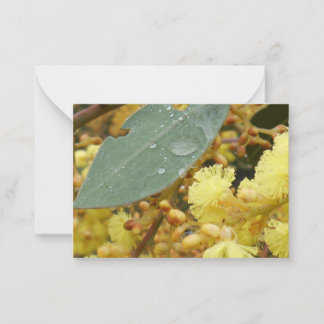 Carte Golden Wattle Note