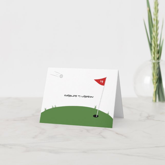Carte Golf (Devant)