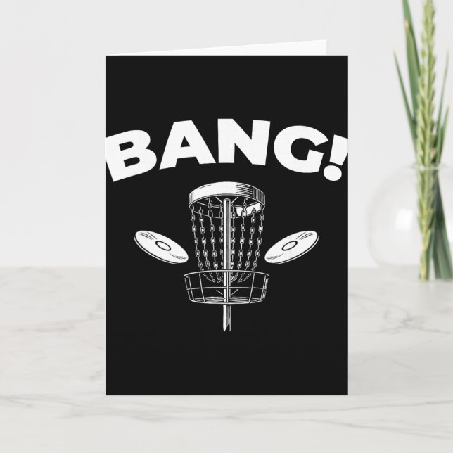 Carte Golf de disque sport de plein air - Frisbee Golf _ (Devant)