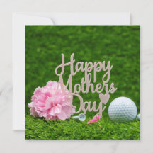 Golf Fête des Mères avec un golf Je t'aime maman
