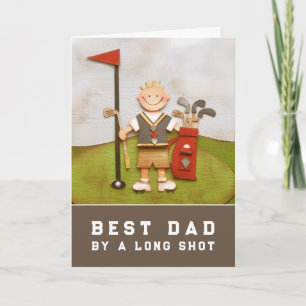 Carte Golf Papa Fête des Pères