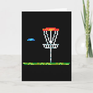 Carte Golf sur Disque Hommes Golf sur Disque 8 Bit Sket