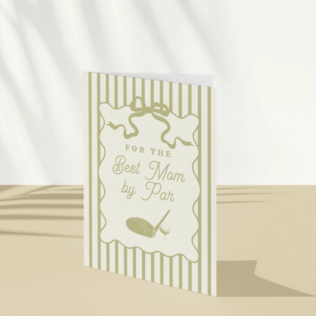Carte Golf Themed Mother's Day Card (Créateur téléchargé)
