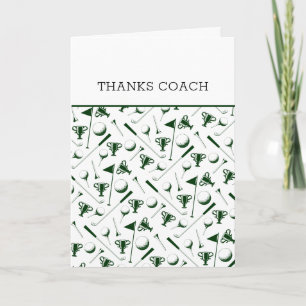 Carte Golf Trophy Clubs Texte Personnalisé Sports Handso