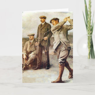 Carte Golf vintage