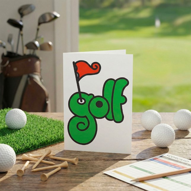 Carte Golf Wang Vibrant Green and Red (Créateur téléchargé)