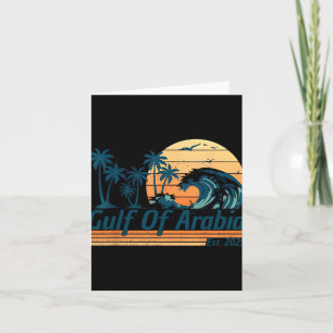 Carte Golfe D'Arabie Est 2025 Trump Arabian Gulf Funny P