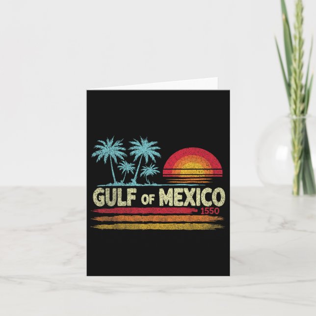 Carte Golfe du Mexique (Devant)