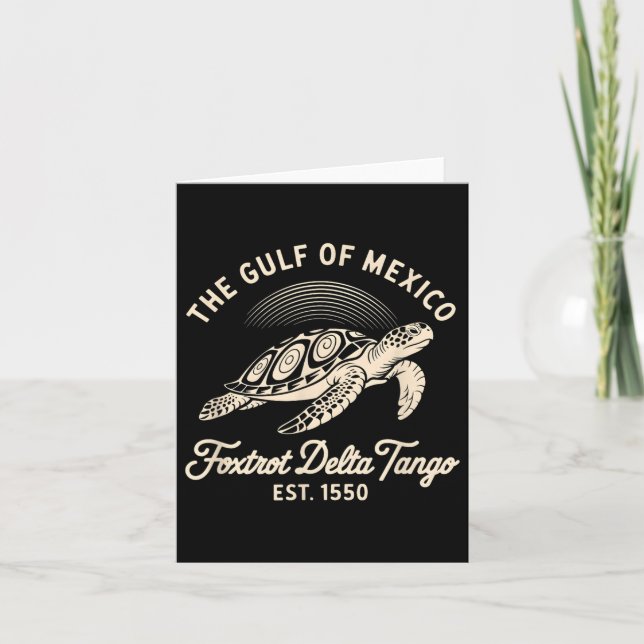 Carte Golfe Du Mexique Foxtrots Deltas Tangos Golfe Du M (Devant)