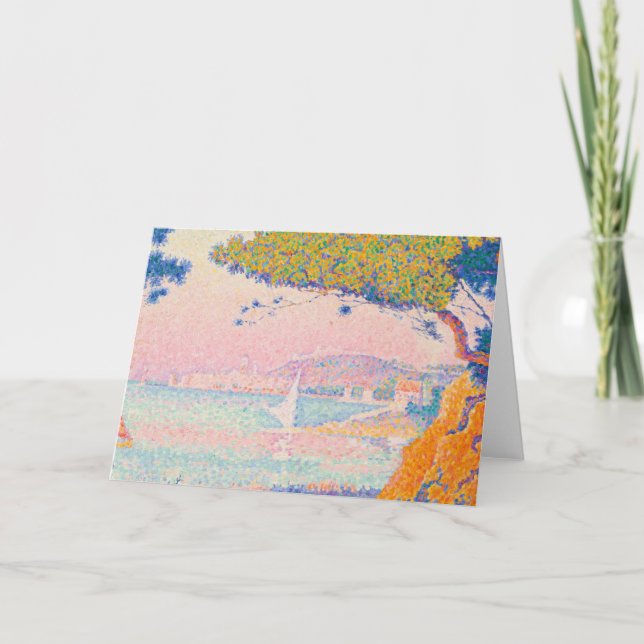 Carte Golfe Juan par Paul Signac (Devant)