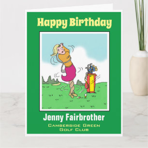 Carte Golfeuse se met dans une situation embarrassante. 