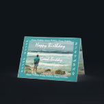 CARTE GOOD BUDDY<br><div class="desc">This card with a looking out at the ocean waves is a birthday card with upbeat and inspirational theme. Inside text is totally customizable. To see more of this design, type in, or cut and paste into Zazzle's search box: jaclintz</div>