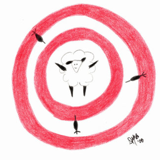 Carte Goodbye - Ewe Will Be Missed Card