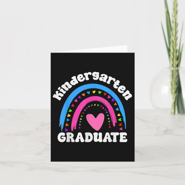 Carte Goodbye Kindergarten Hello 1st Grade 2025 Graduati (Devant)