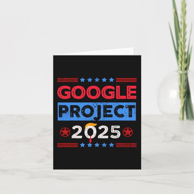 Carte Google Project 2025 Retro Pour Le Ventilateur Trum (Devant)